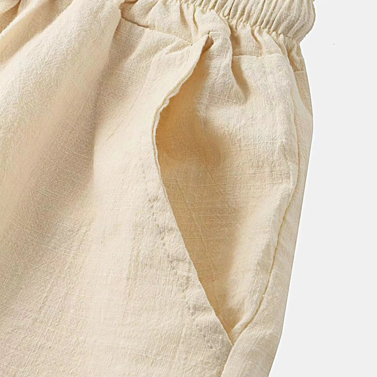 Portofino Summer Set – 2-Piece Linen Outfit