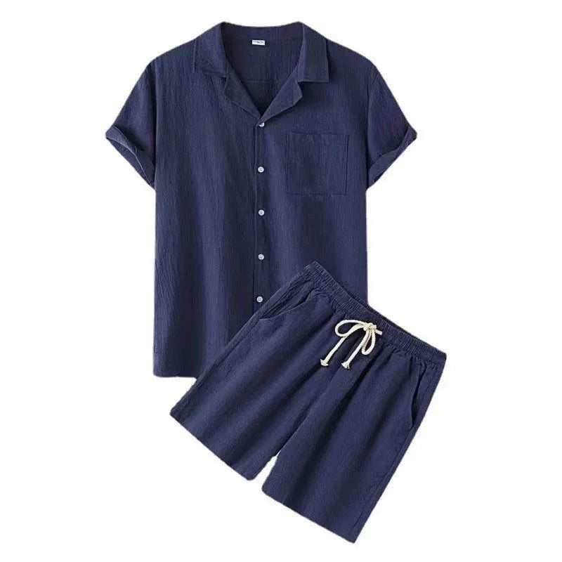 Portofino Summer Set – 2-Piece Linen Outfit