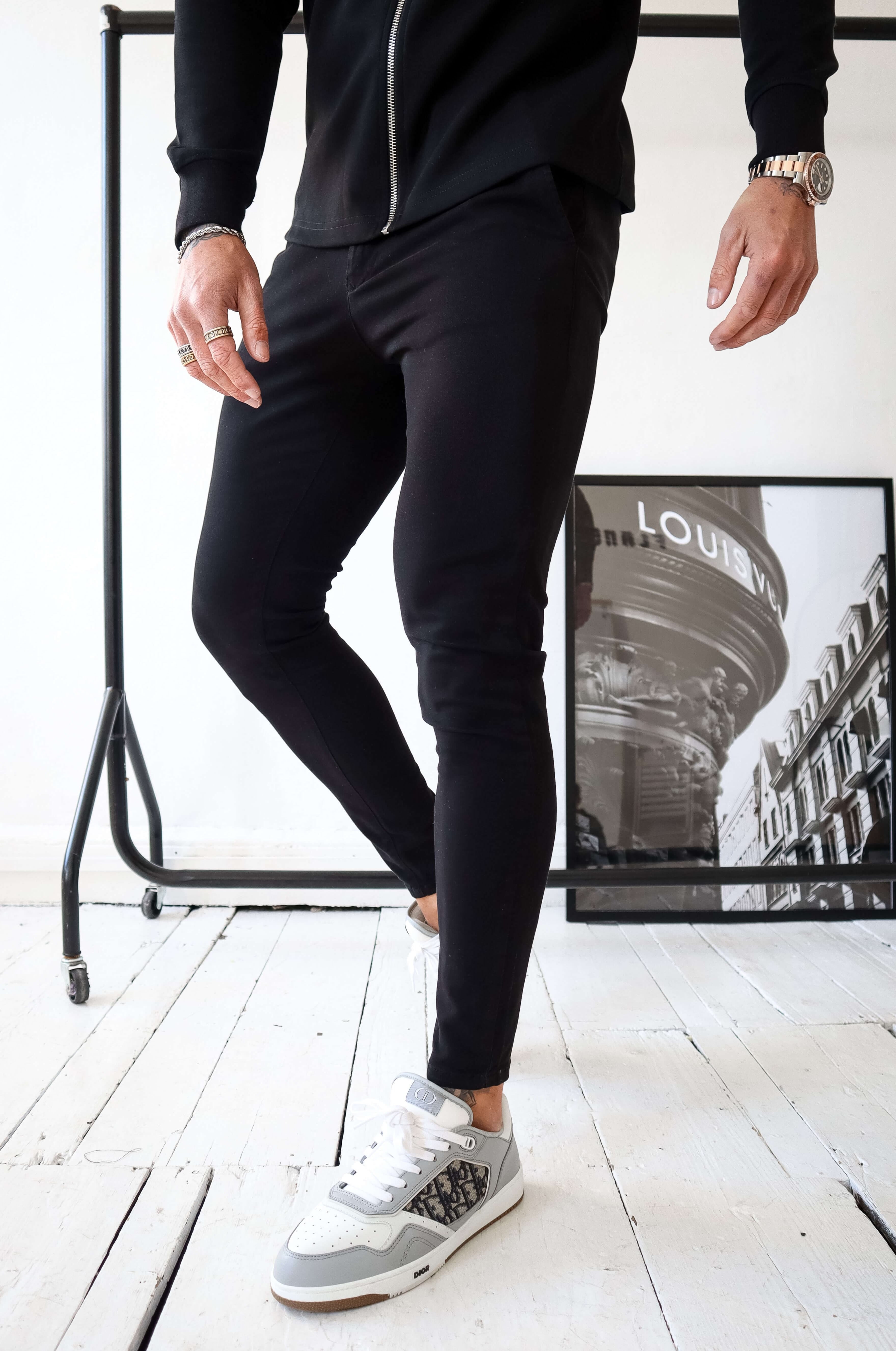Calça Masculina Chino Preto Elite