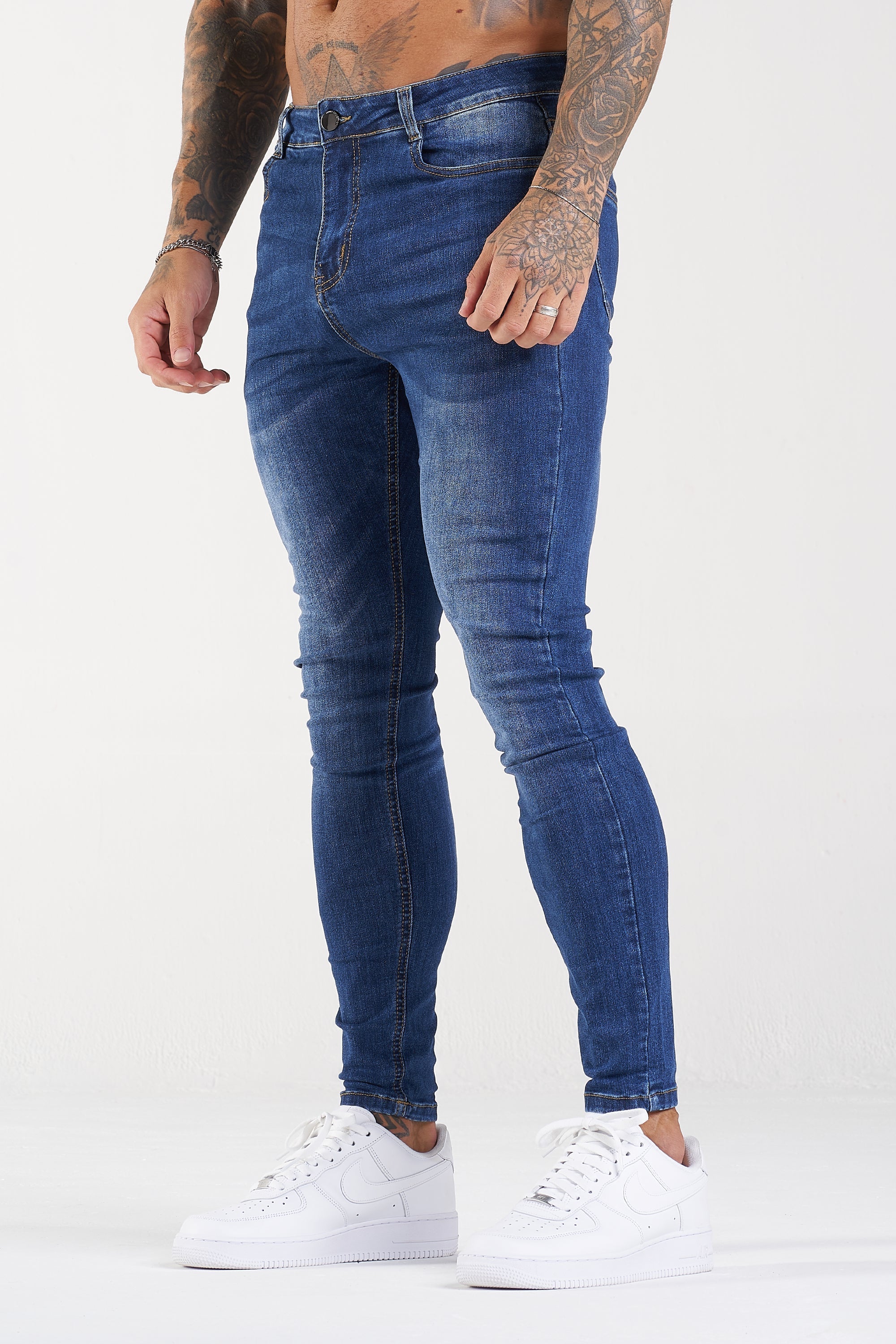 Calça Jeans Masculina Elite Lorenzzo Azul