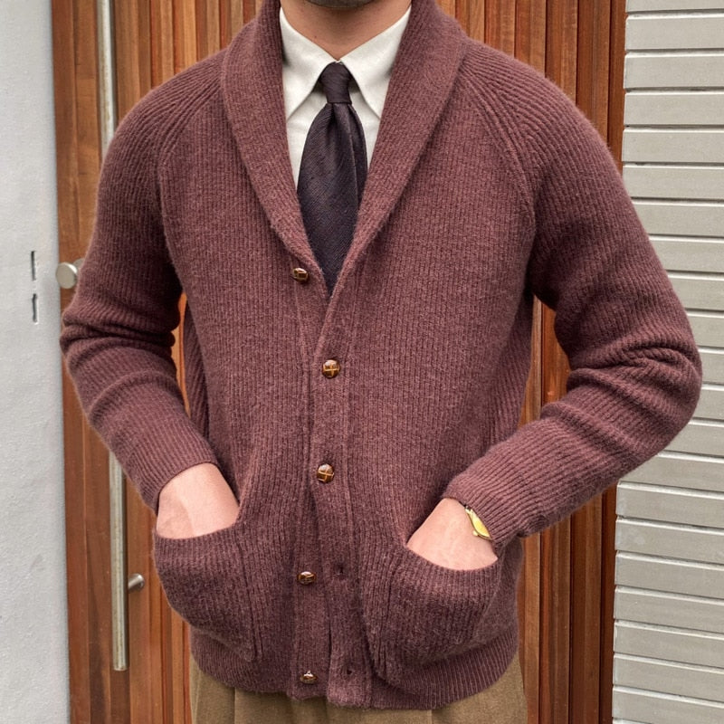 Cardigan Modal Masculino