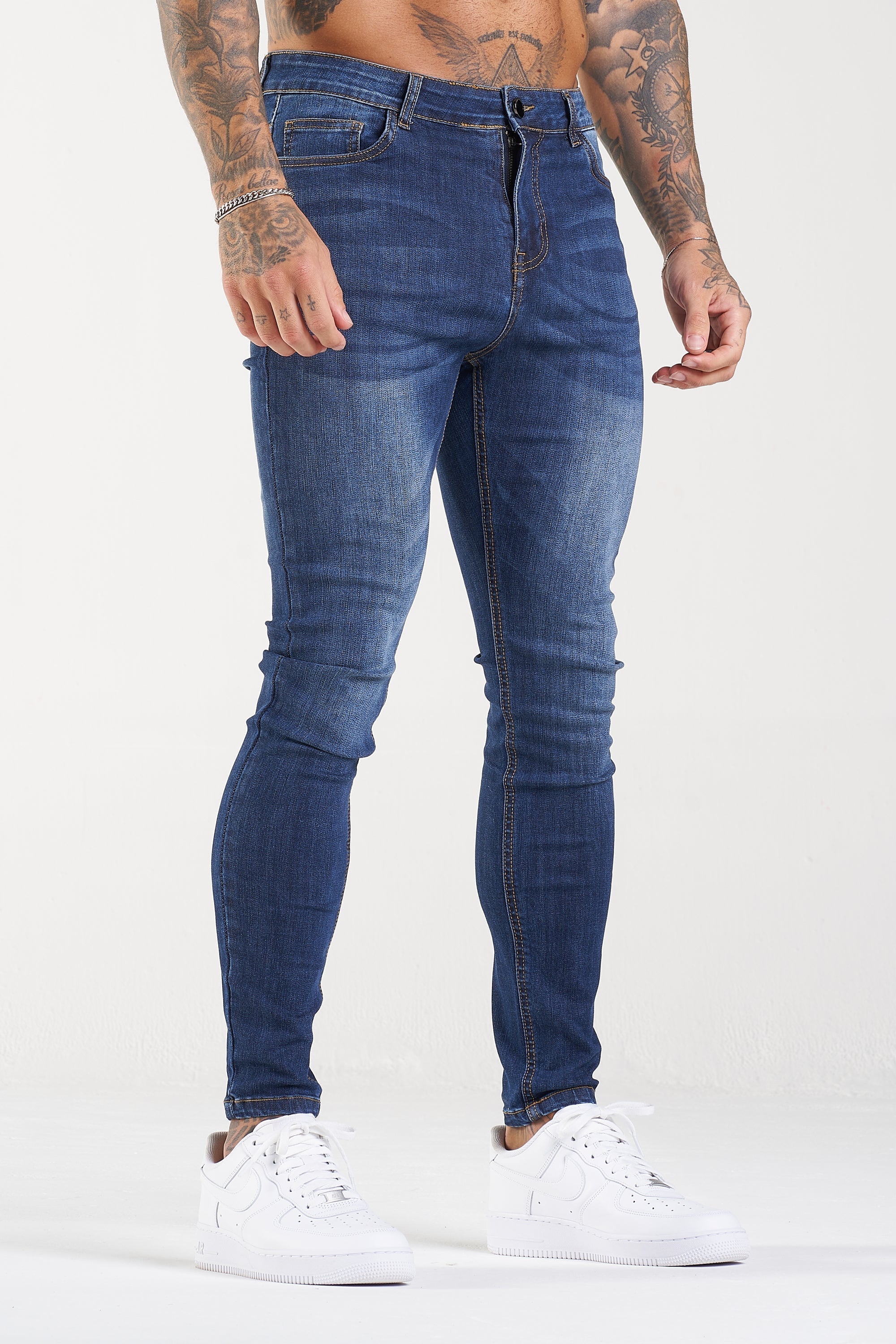 Calça Jeans Masculina Elite Lorenzzo Azul