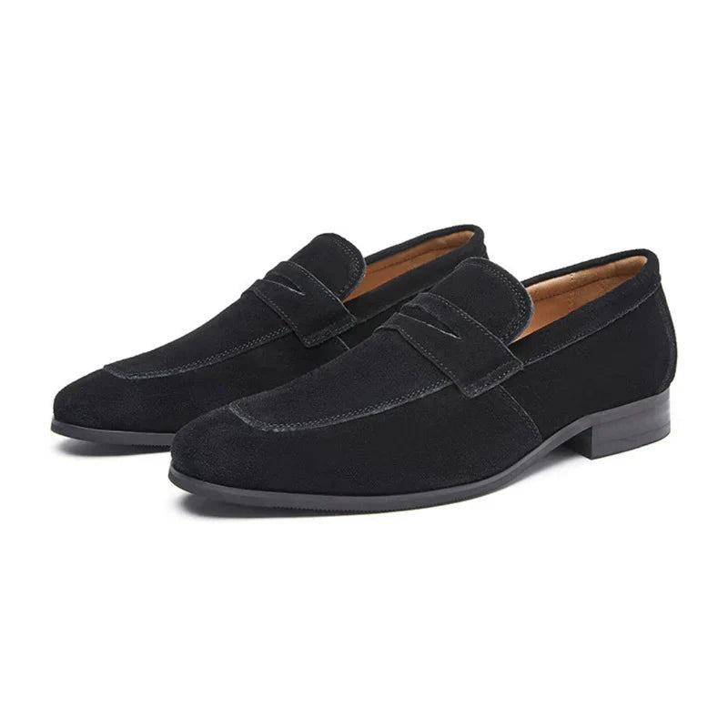 Loafers Com Alça de Camurça Elite