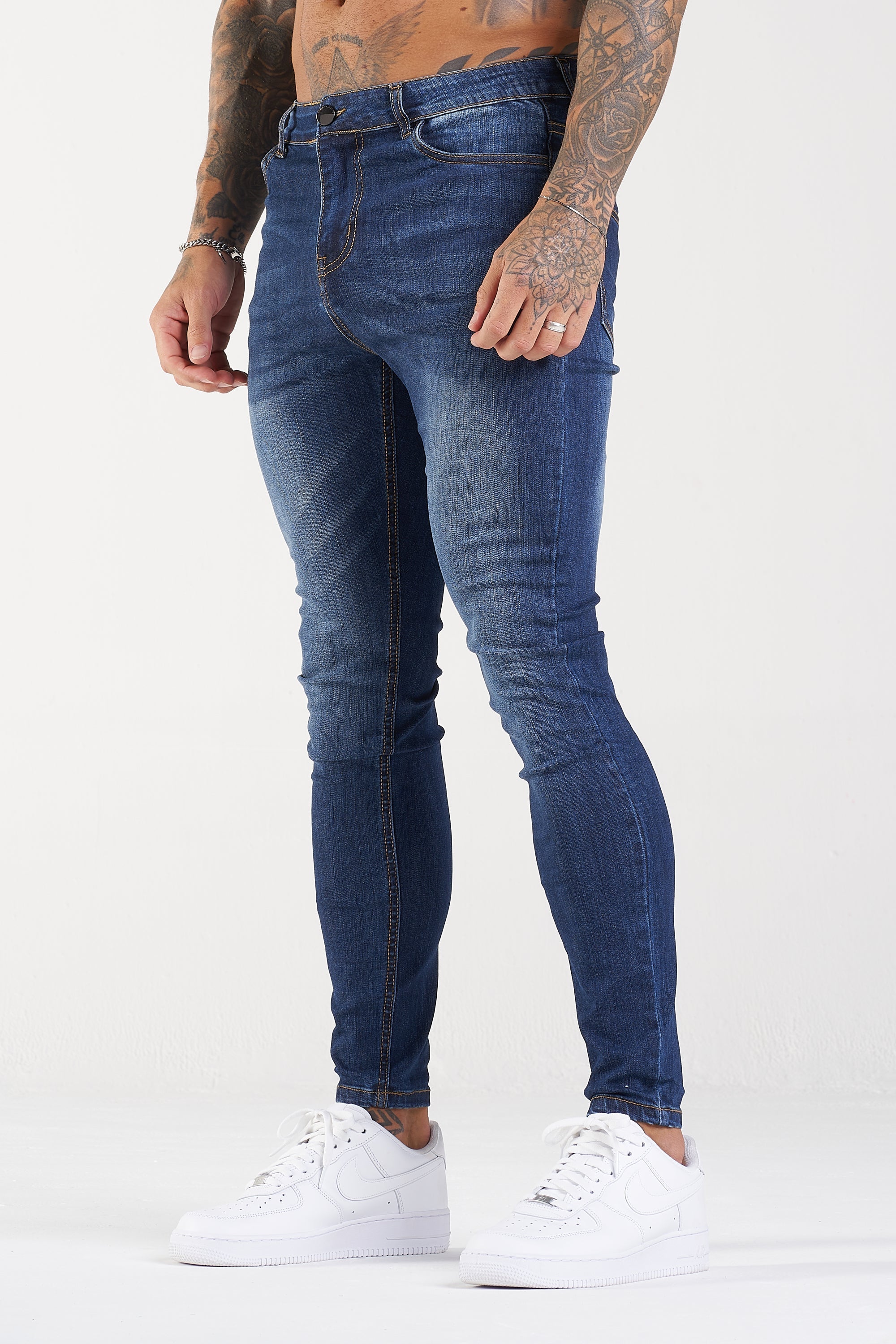 Calça Jeans Masculina Elite Lorenzzo Azul