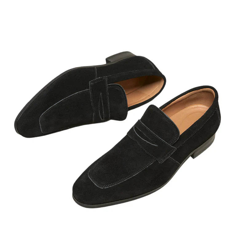 Loafers Com Alça de Camurça Elite