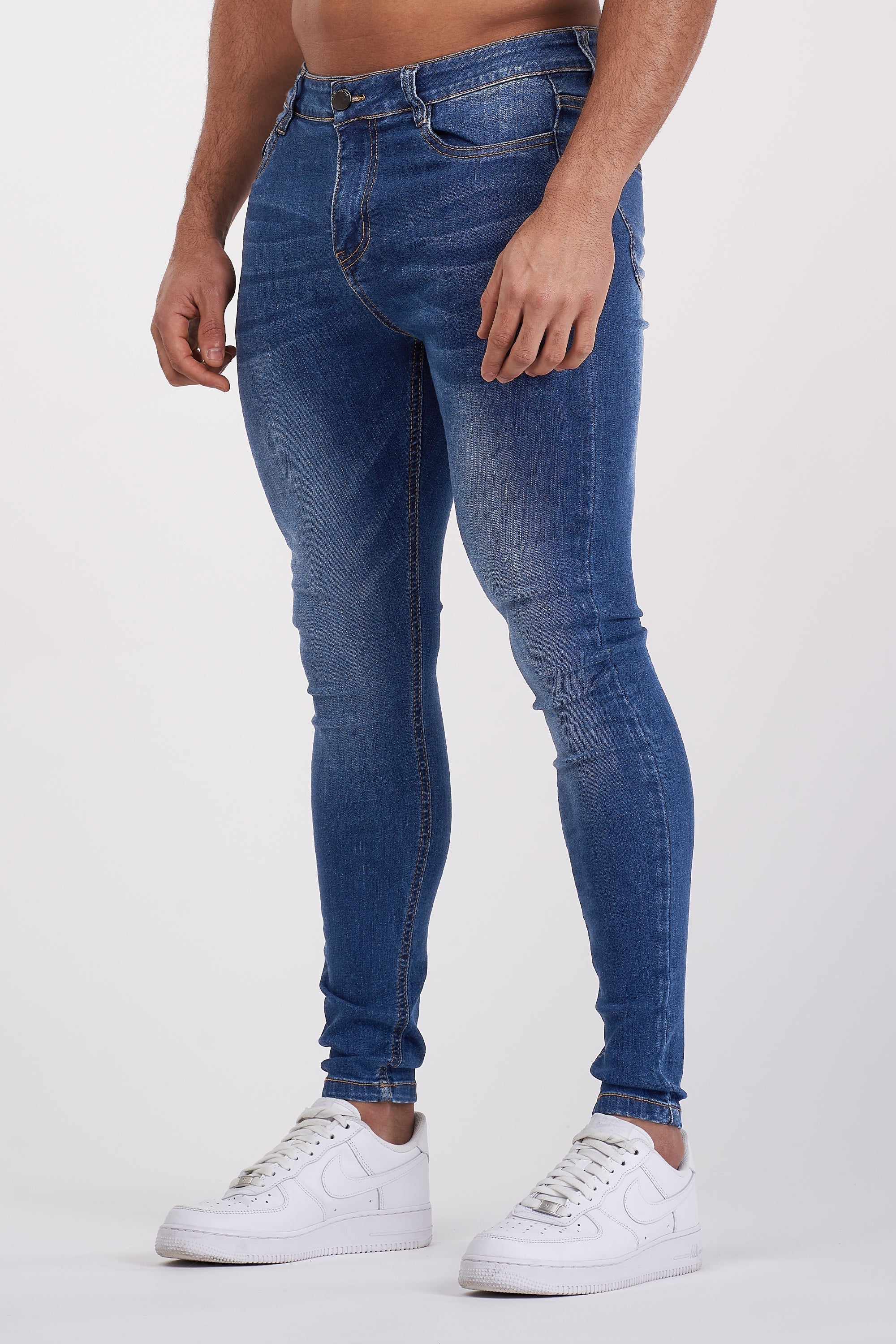 Calça Jeans Masculina Elite Lorenzzo Azul