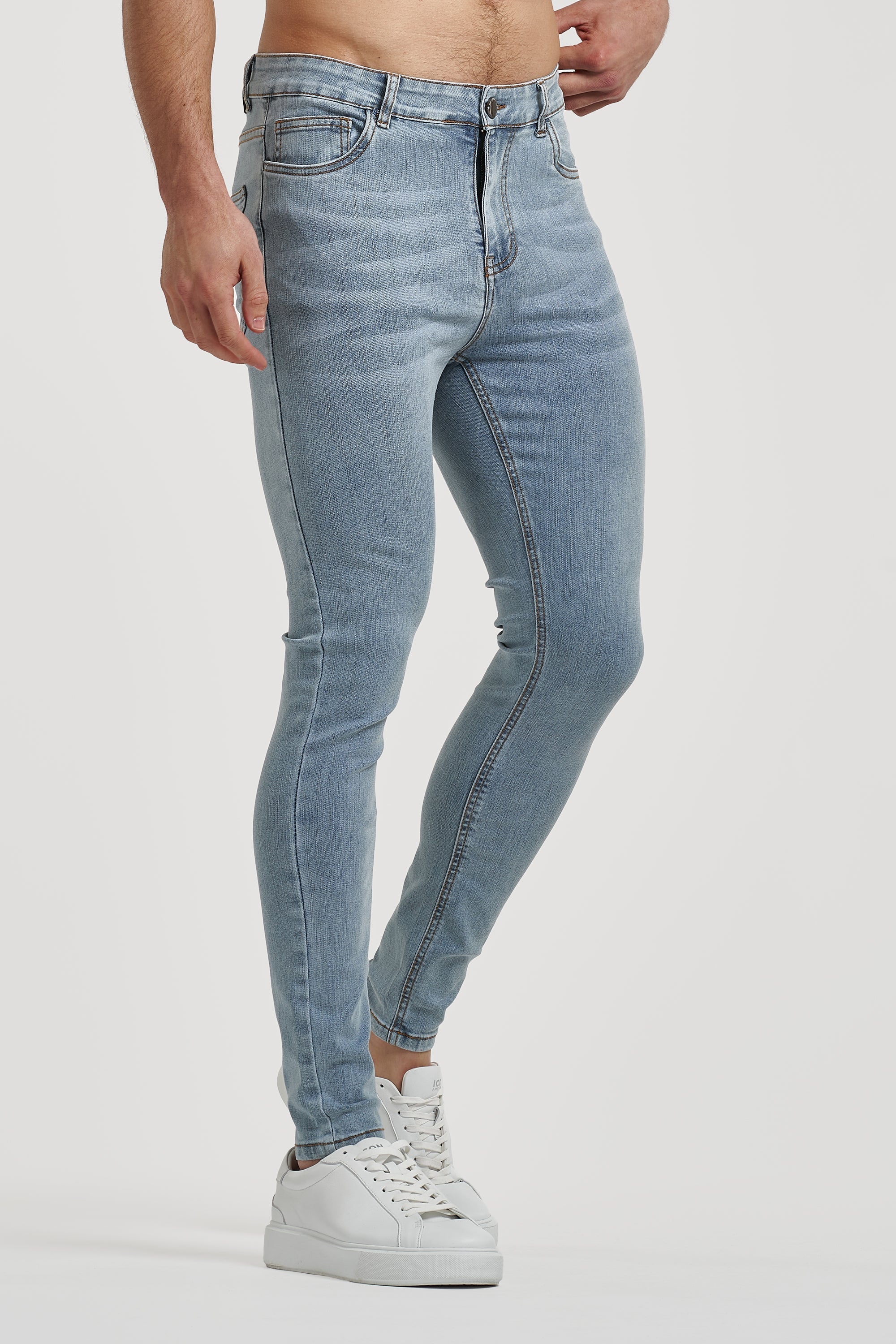Calça Jeans Masculina Elite Firenzi Azul Claro