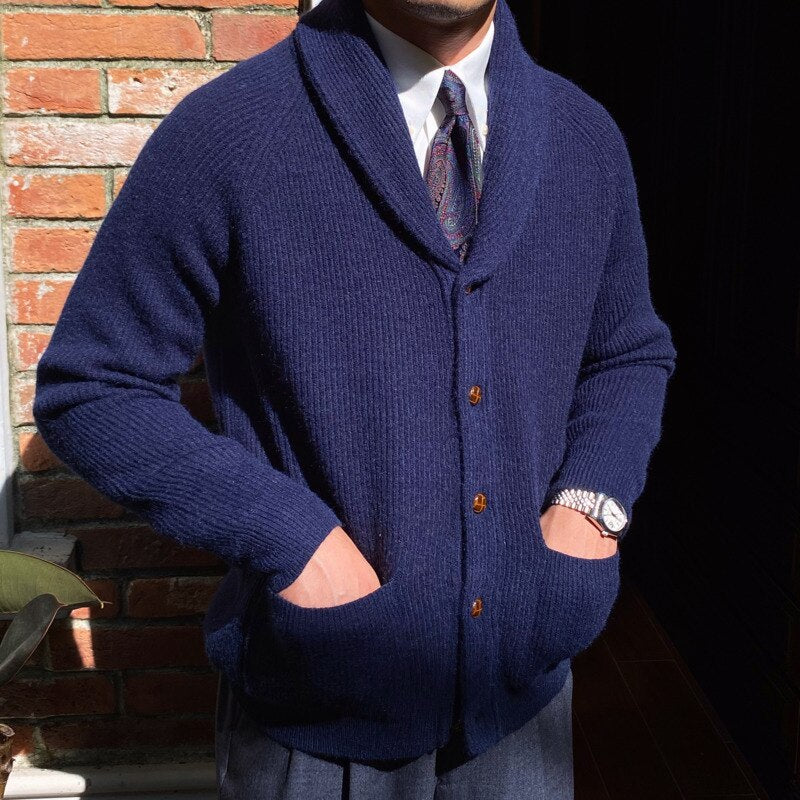 Cardigan Modal Masculino