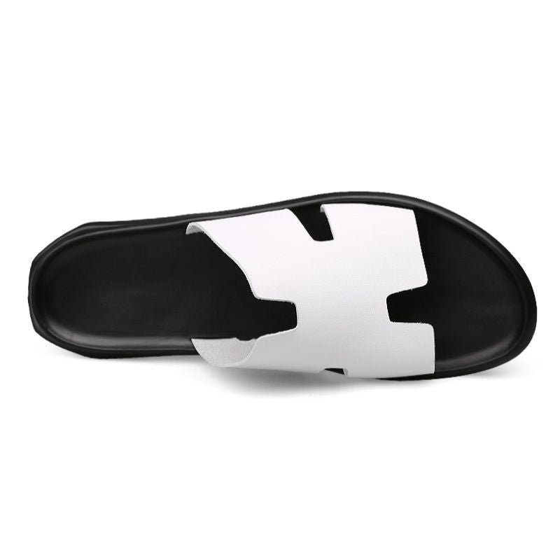 Sandália de Couro Masculina Marina Elite