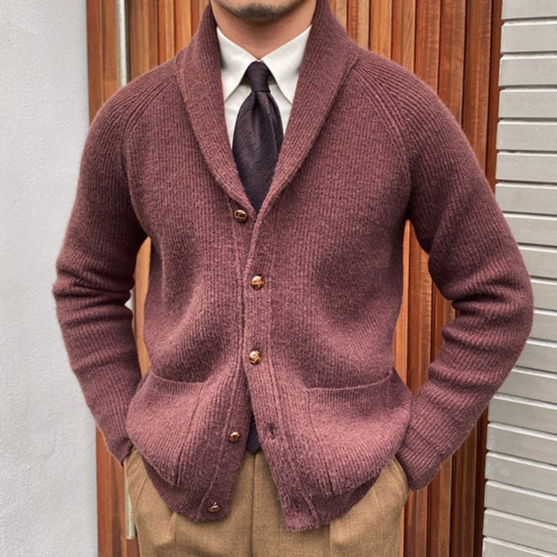 Cardigan Modal Masculino
