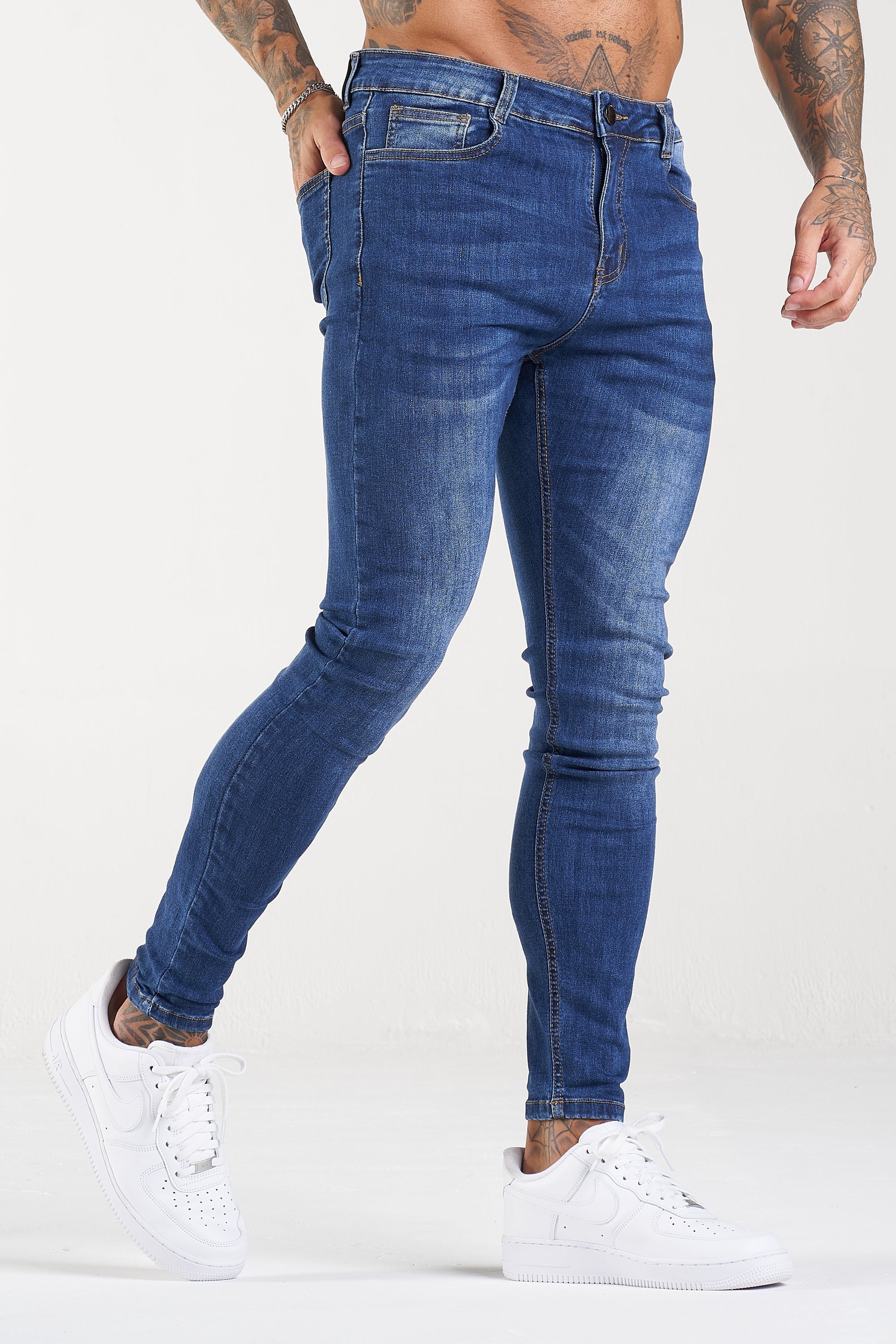 Calça Jeans Masculina Elite Lorenzzo Azul