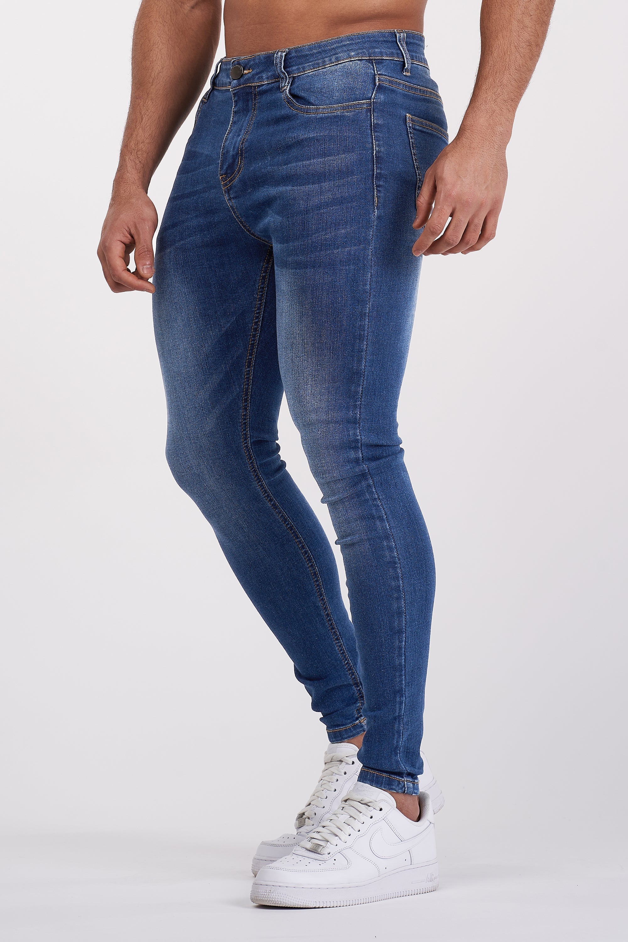 Calça Jeans Masculina Elite Lorenzzo Azul