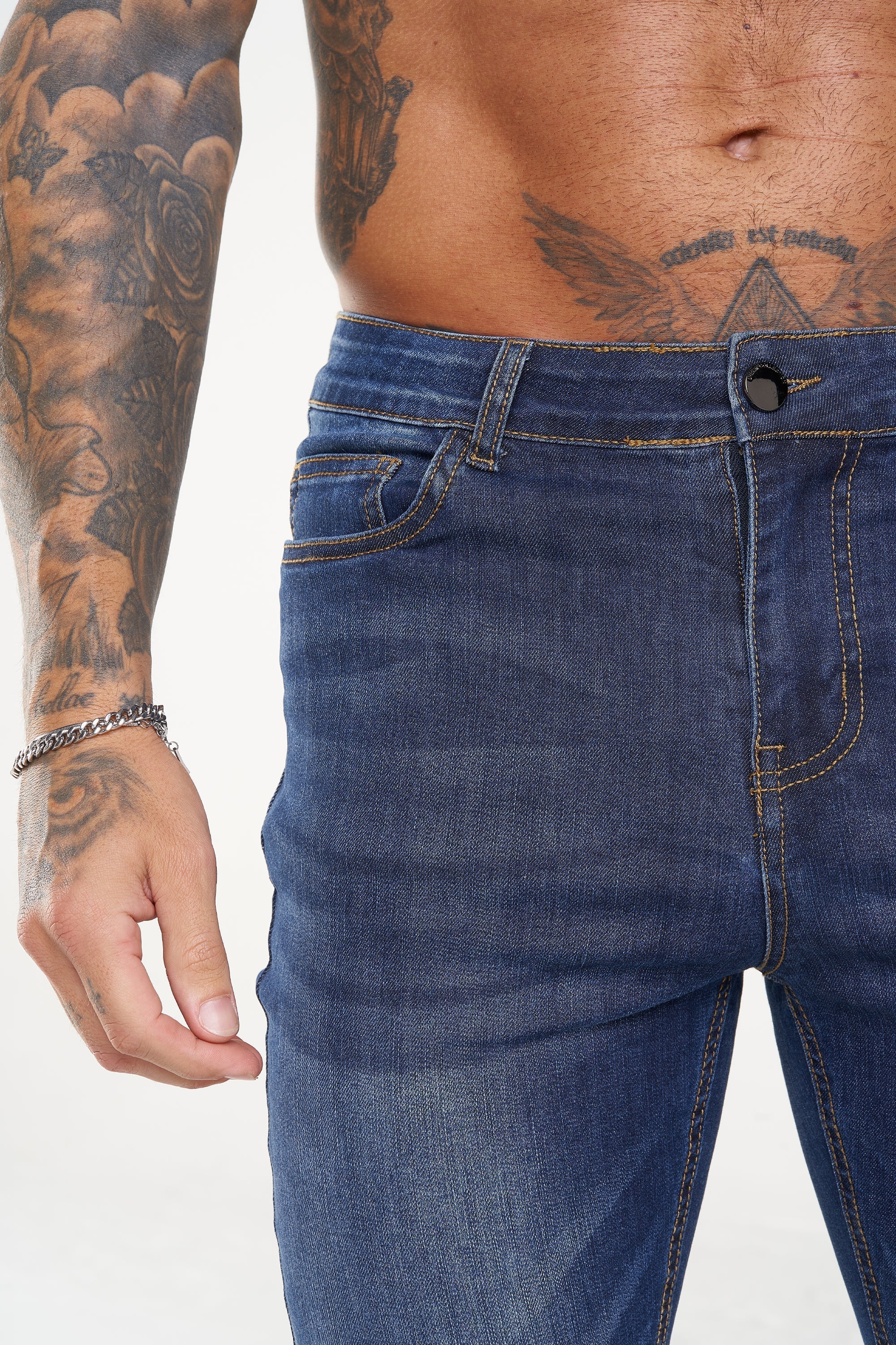 Calça Jeans Masculina Elite Lorenzzo Azul