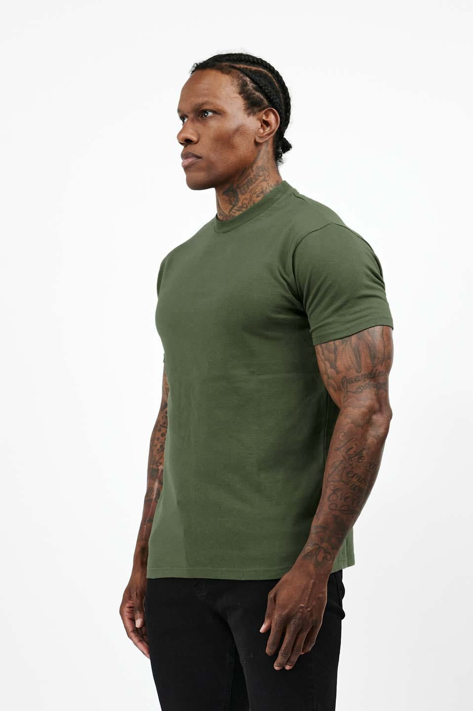 Camisa Basica T-Shirt Elite Verde Musgo