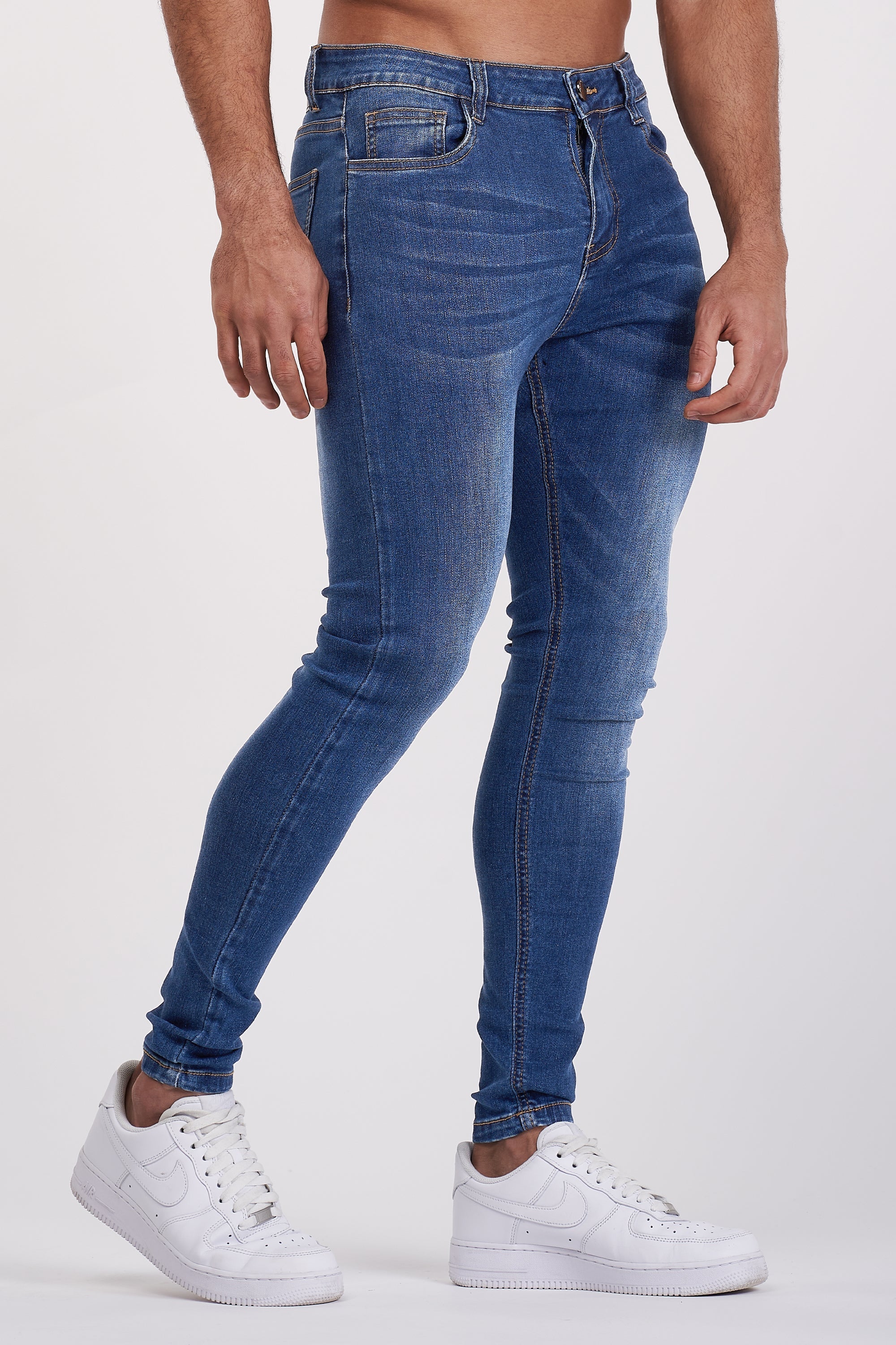Calça Jeans Masculina Elite Lorenzzo Azul