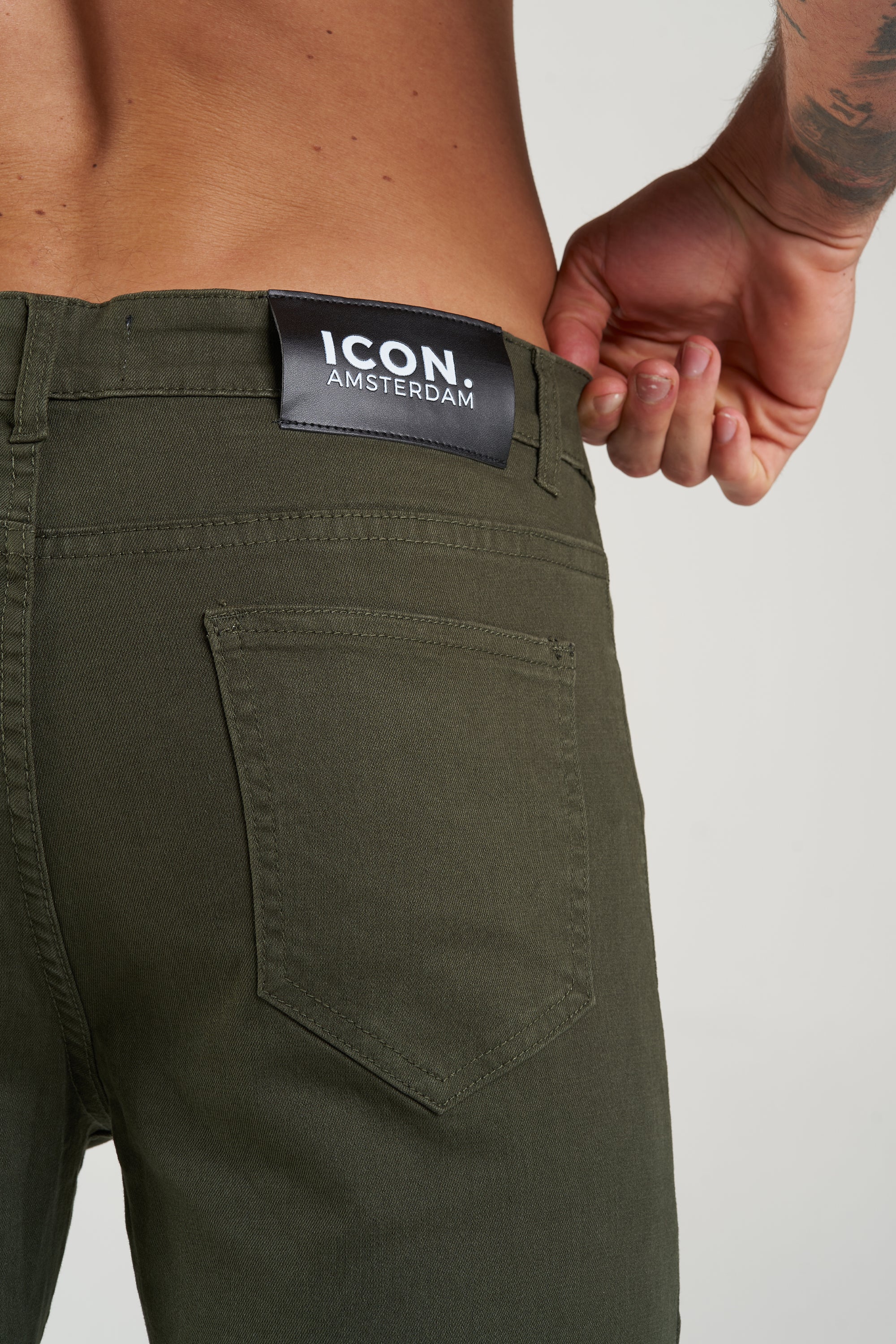 Calça Jeans Masculina  Elite Verde