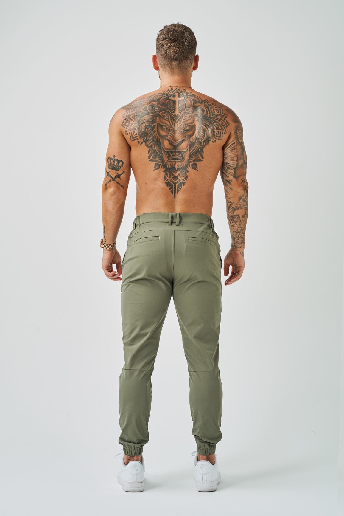 Calça Masculina Chino Abacate Elite