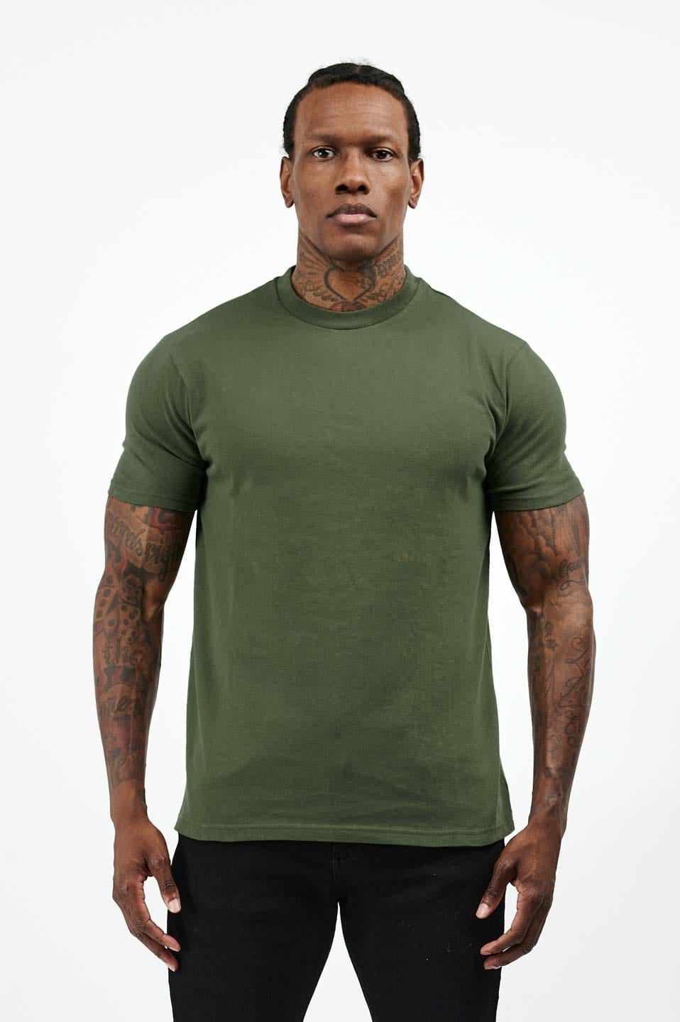 Camisa Basica T-Shirt Elite Verde Musgo