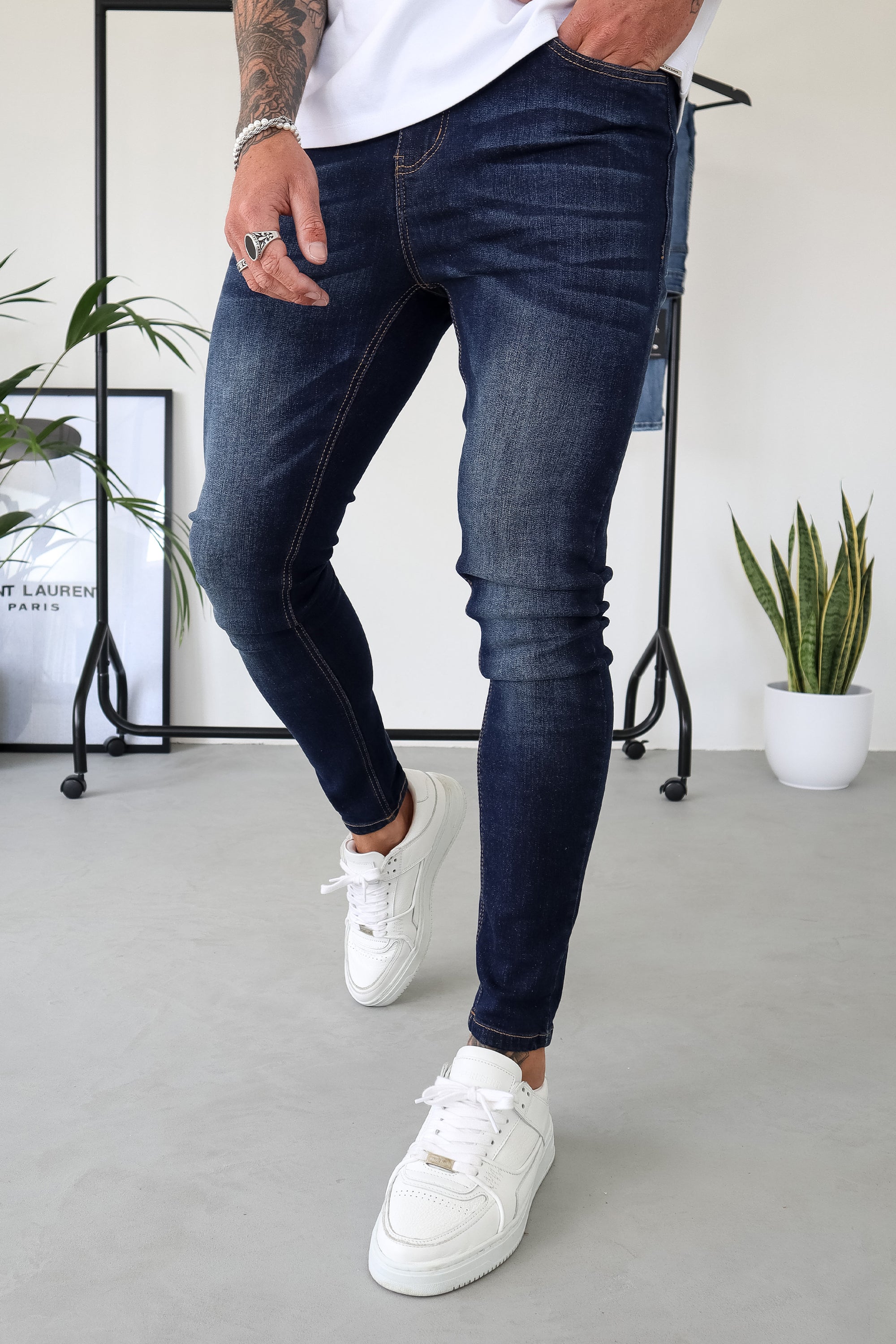 Calça Jeans Masculina Elite Lorenzzo Azul