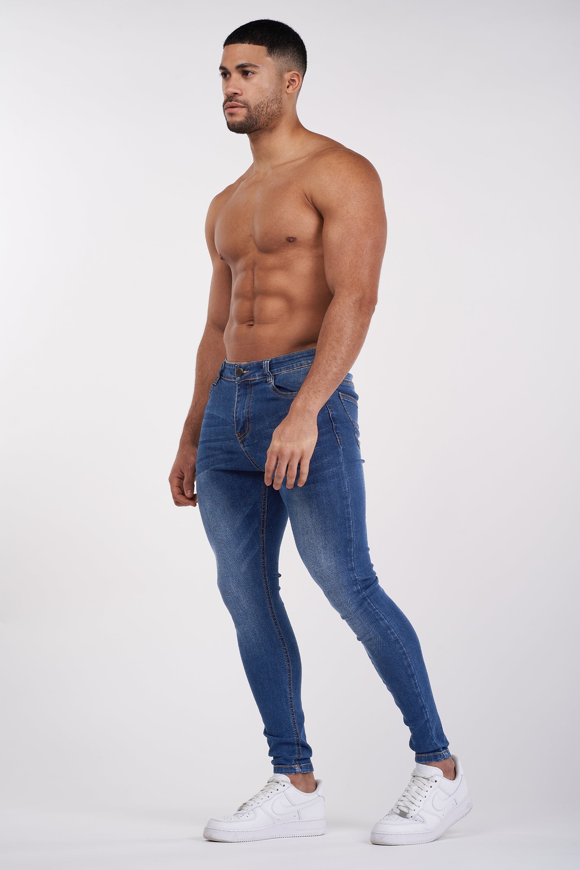 Calça Jeans Masculina Elite Lorenzzo Azul