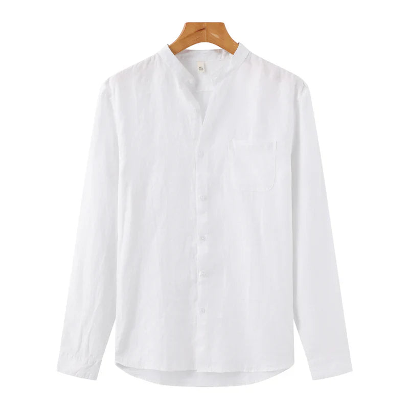 Camisa Masculina de Linho Elite