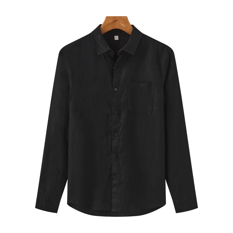 Camisa Masculina de Linho Elite