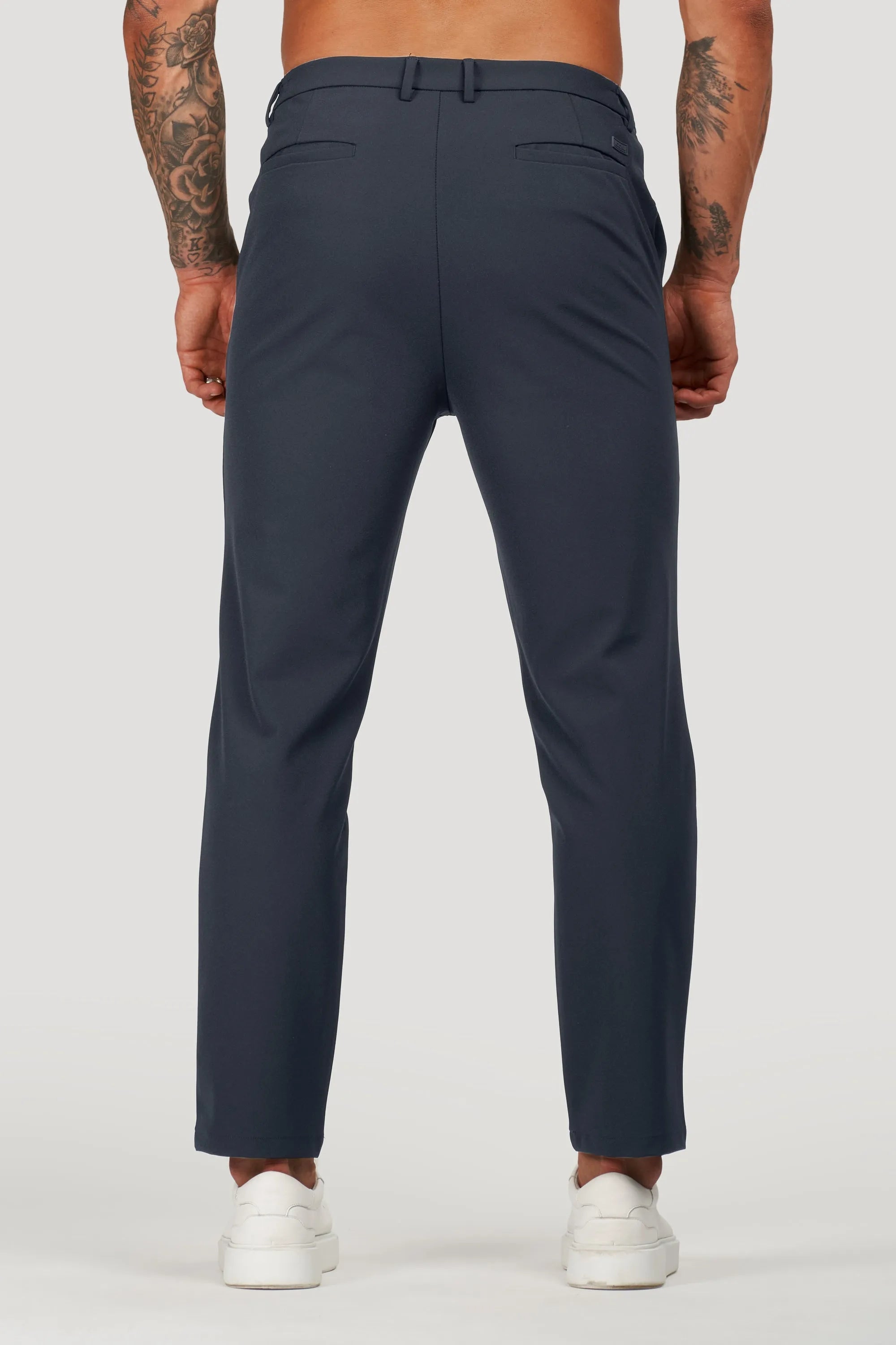 Calça Alfaiataria Masculina Tech Elite Azul Marinho