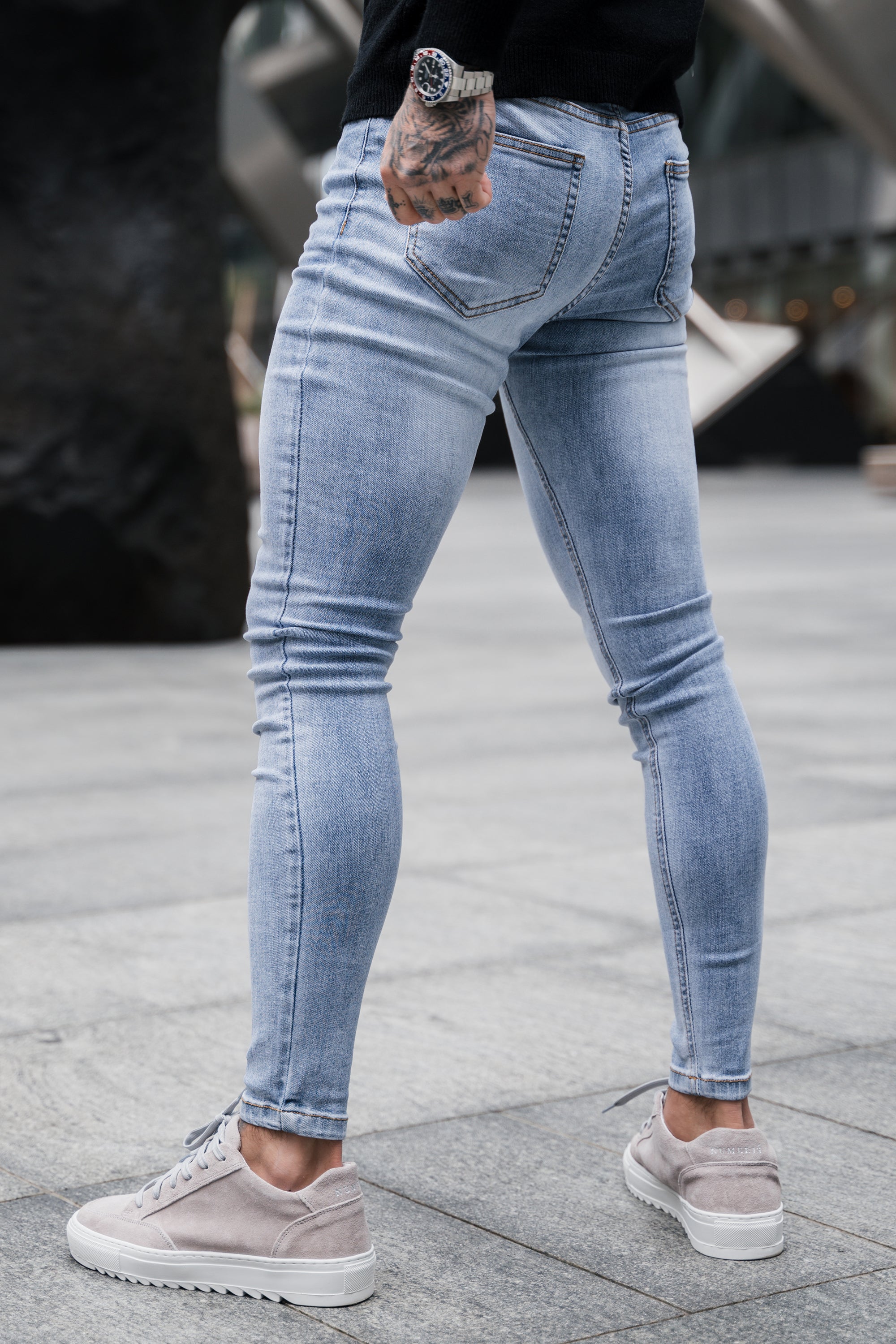Calça Jeans Masculina Elite Firenzi Azul Claro