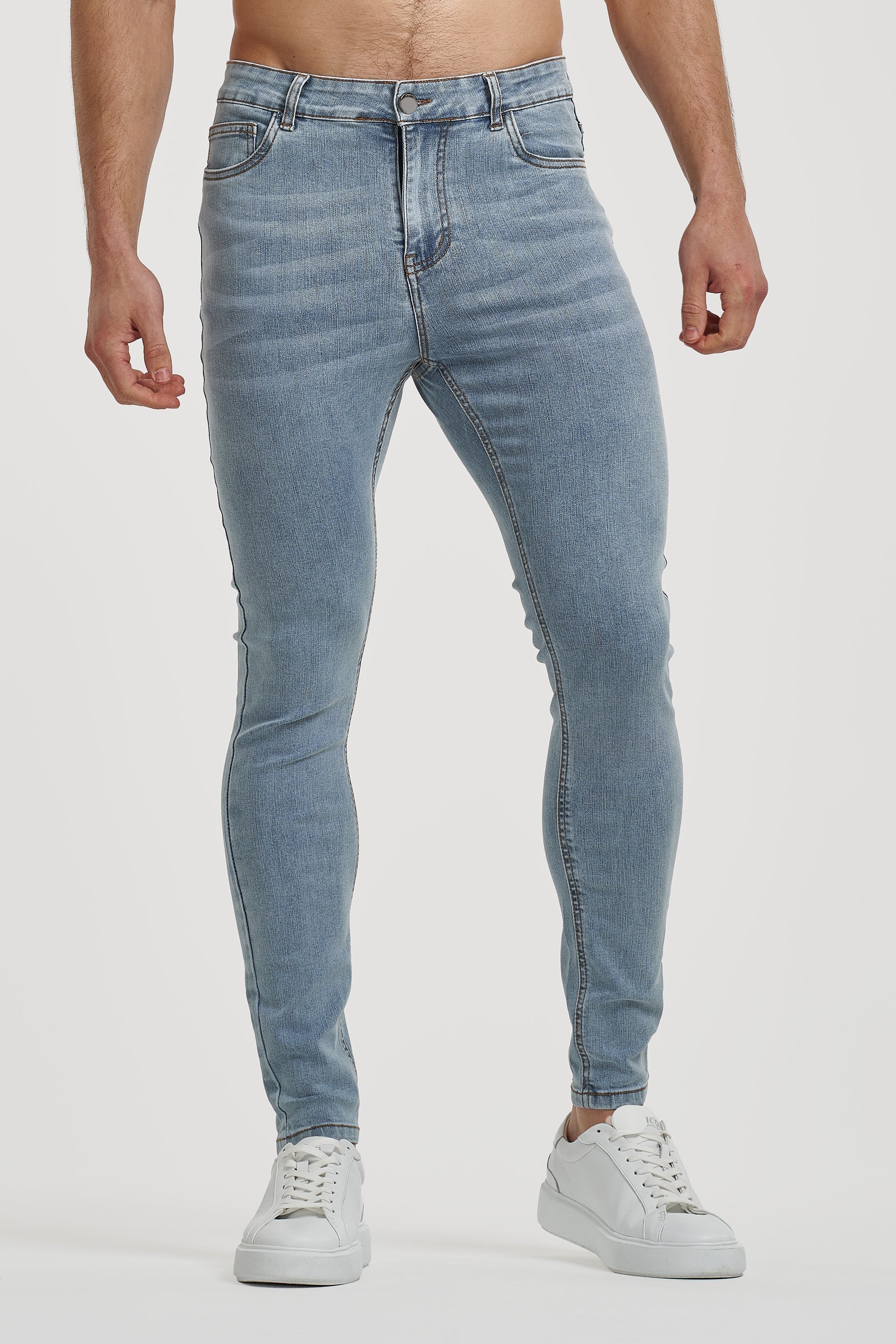 Calça Jeans Masculina Elite Firenzi Azul Claro