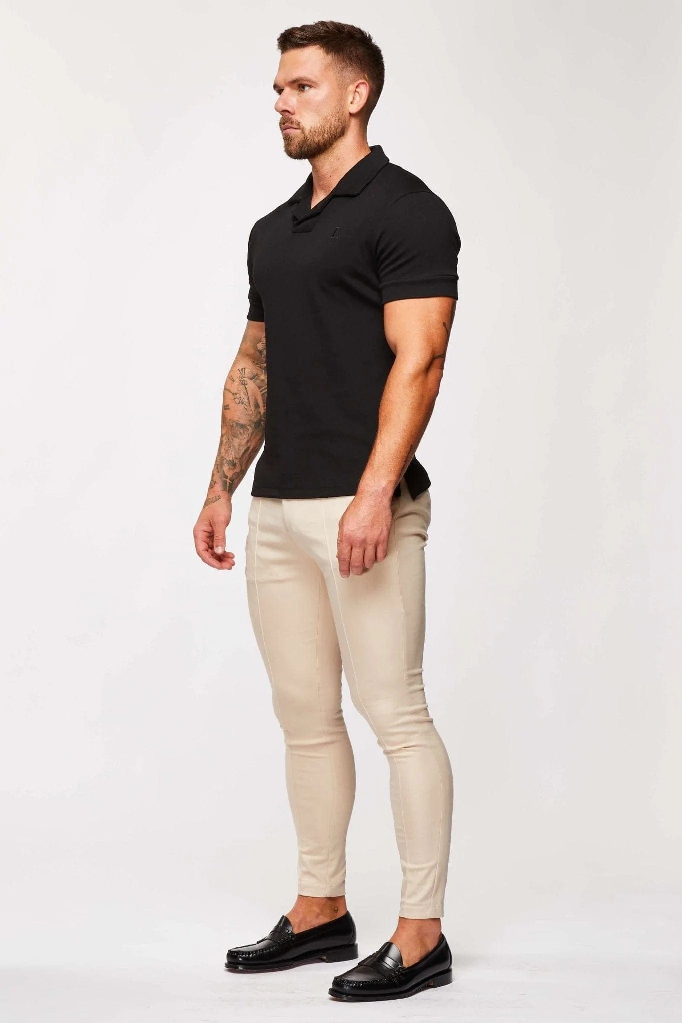 GOLA POLO CORE REVERE - PRETA
