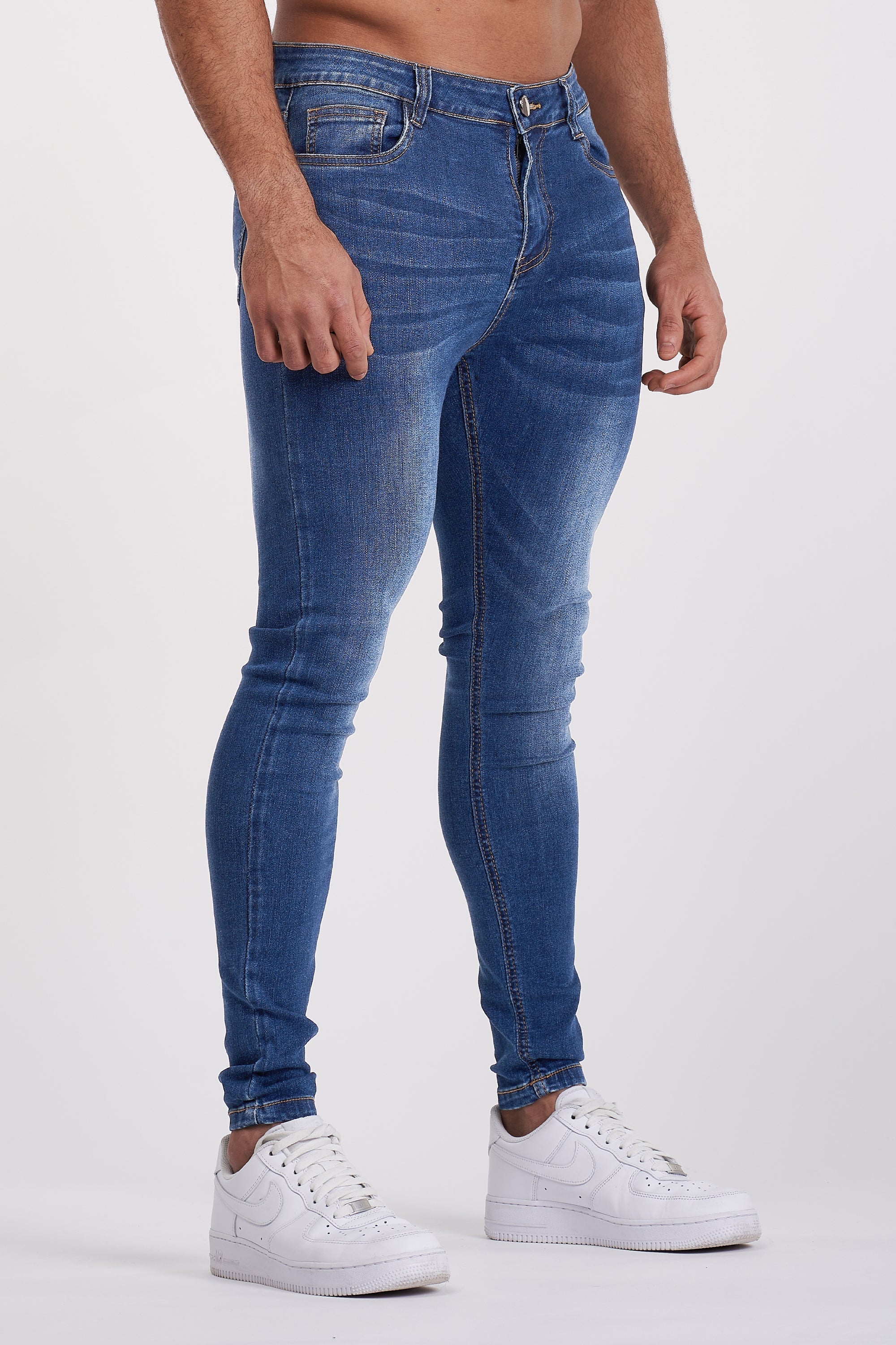 Calça Jeans Masculina Elite Lorenzzo Azul