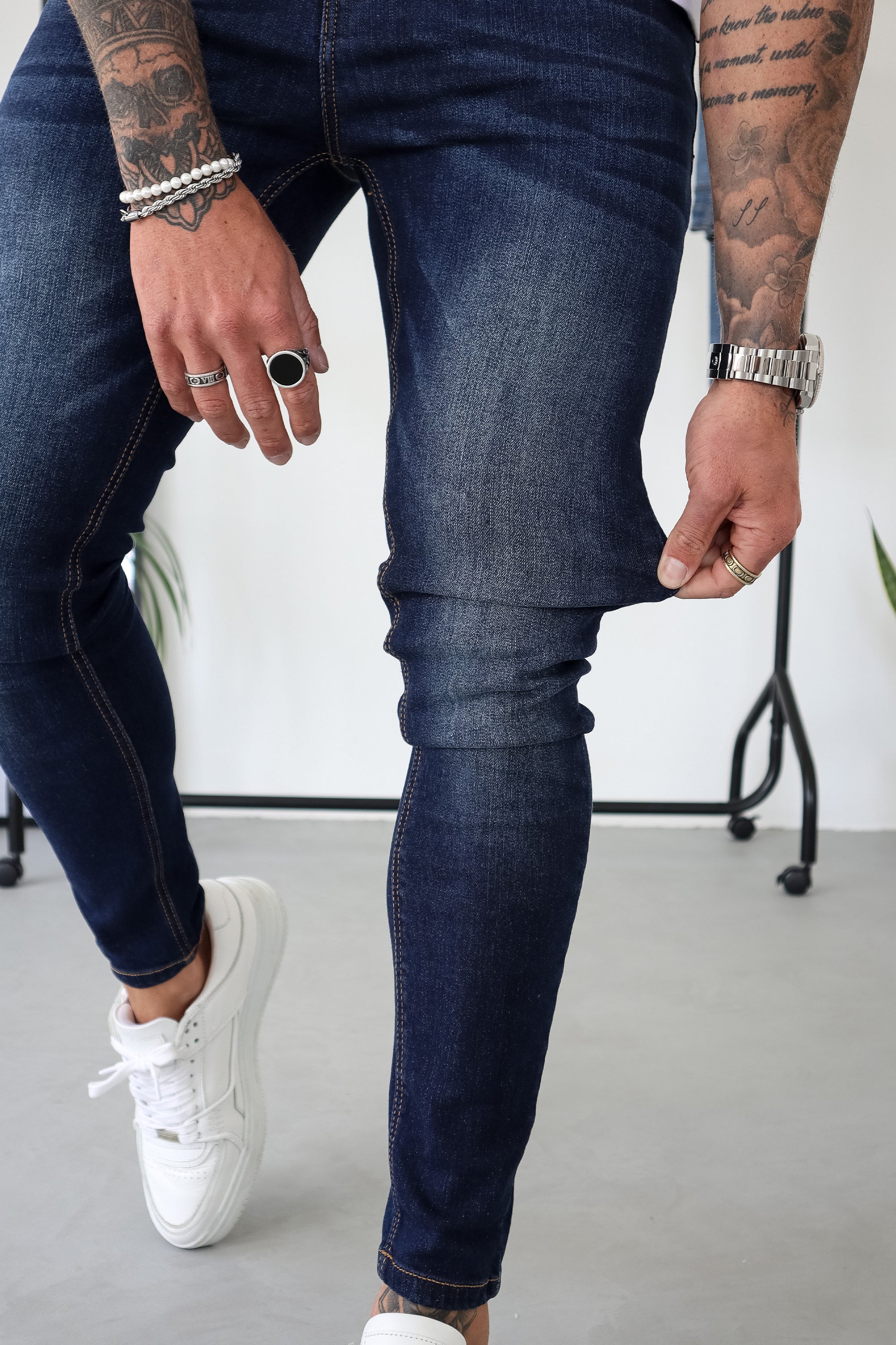 Calça Jeans Masculina Elite Lorenzzo Azul