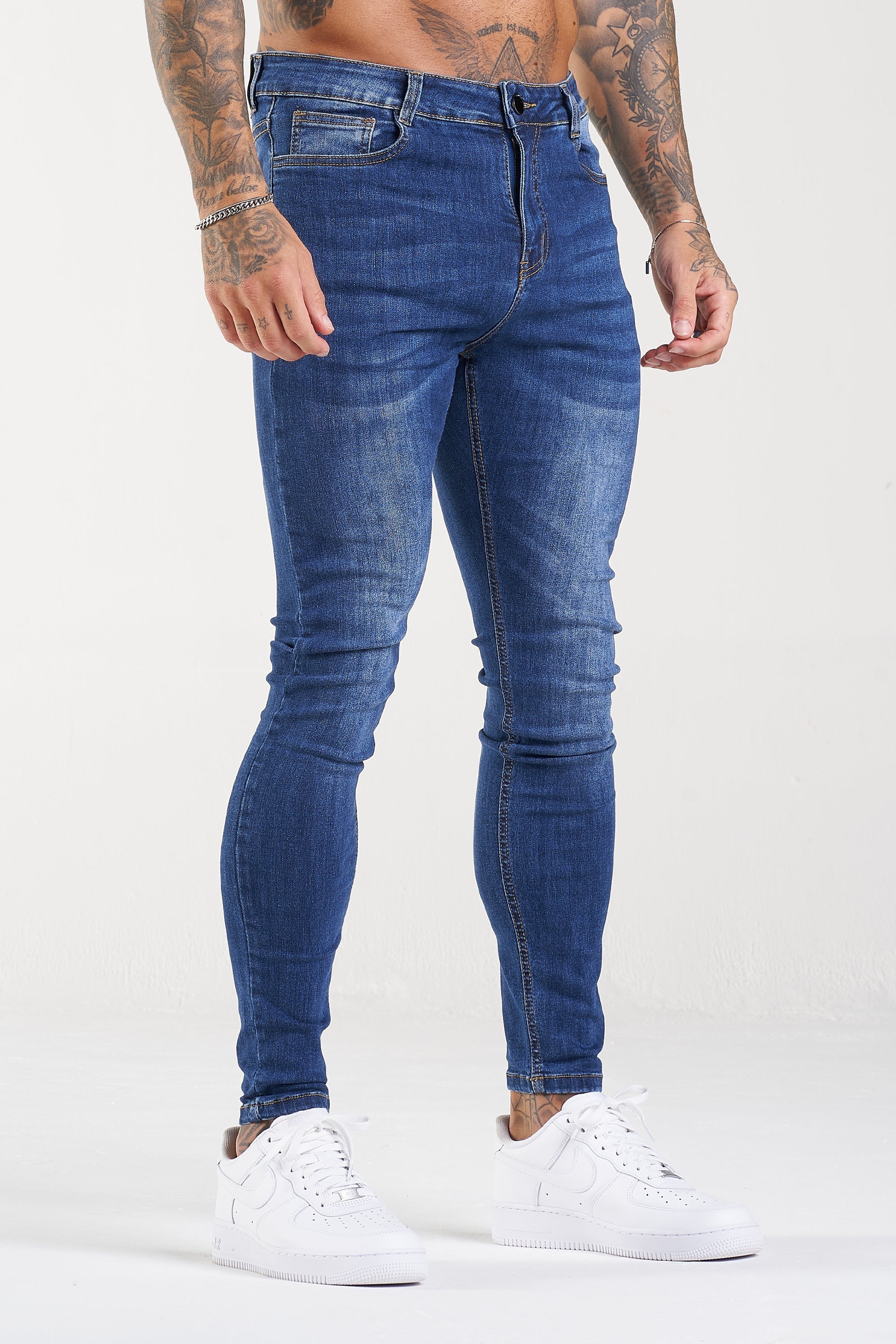 Calça Jeans Masculina Elite Lorenzzo Azul
